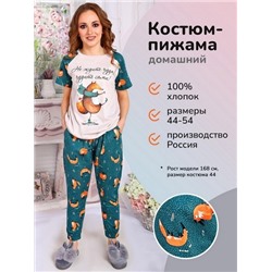 Костюм Мир (принт Лиса) 3-978а