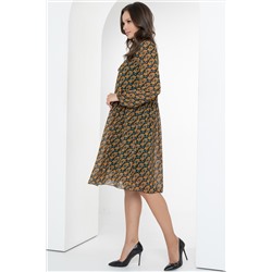 Платье В тренде (шифон, геометрия)