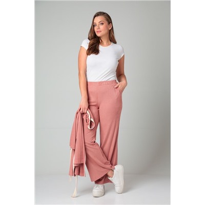Michel chic 1314 пудра, Кардиган,  Брюки