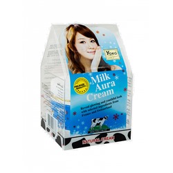 MILK AURA CREAM, Yoko Gold (Натуральный крем для лица МОЛОЧНАЯ АУРА, Йоко Голд), 50 г. - СРОК ГОДНОСТИ ДО 31 АВГУСТА 2024 ГОДА