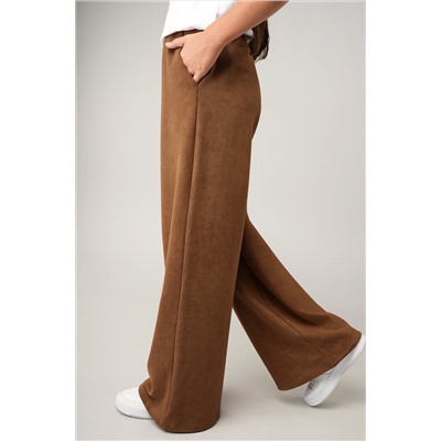 Брюки палаццо из футера для девочки Happyfox