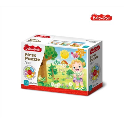 Пазл First Puzzle «Времена года. Лето» 30 элементов