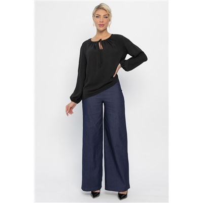 Блуза Шарм (черная) Б13848-10М