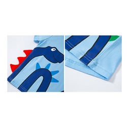 DT8102 сер Футболка для мальчиков (100-140)