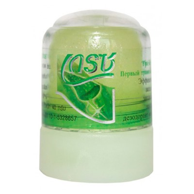 ALOE VERA Crystal Deodorant, Grace (АЛОЭ ВЕРА кристальный алунитовый дезодорант, Грэйс), 50 г.