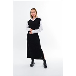 Женское вязаное платье оверсайз Happyfox