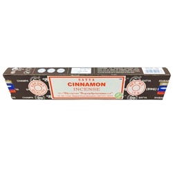 CINNAMON Incense, Satya (Благовония КОРИЦА, Сатья), 15 г.