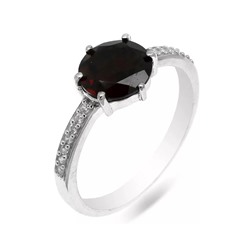 Кольцо из серебра гранат, Орландо