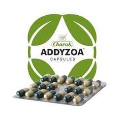 ADDYZOA capsules, Charak (АДДИЗОА, лечение мужского бесплодия, Чарак), блистер 20 капс.
