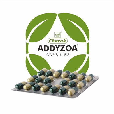 ADDYZOA capsules, Charak (АДДИЗОА, лечение мужского бесплодия, Чарак), блистер 20 капс.