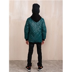 Бомбер демисезонный для мальчика "Тренд" малахит