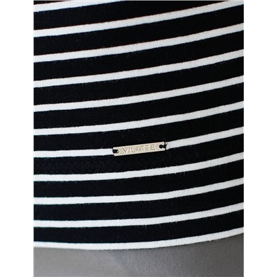 Топ из премиального хлопка с эластаном