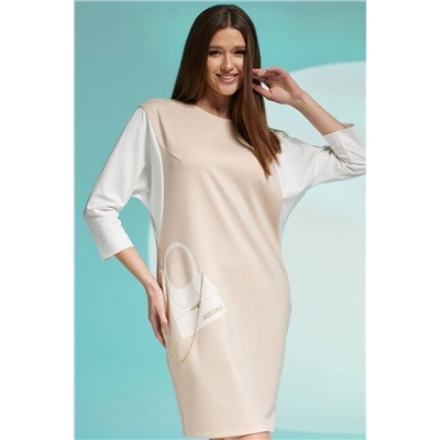 Faufilure С1430 бежевый, Платье