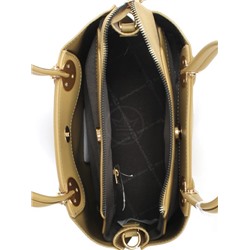 Сумка женская искусственная кожа DJ-CM 6722-green,  3отд,  плечевой ремень,  олива 256064