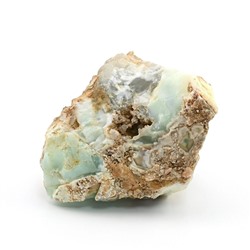 Камень хризопраз 79*62*54мм, 204г