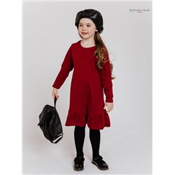 Платье Алиса дл/р  бордо 3071