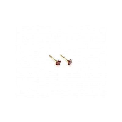 Серьги-гвоздики PR1469 -5 бордо