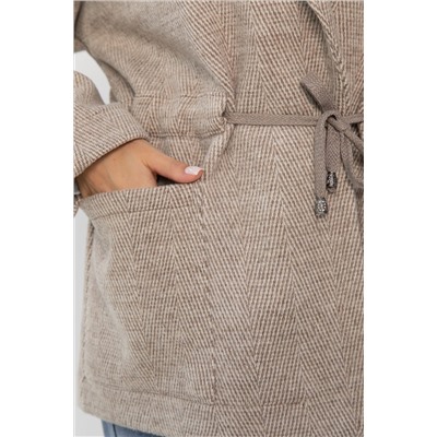 Пальто-пиджак (бежевый) Б14132-7М