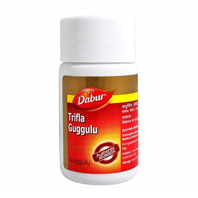 TRIFLA (triphala) GUGGULU Dabur (Трифала Гуггулу Дабур), 40 таб.