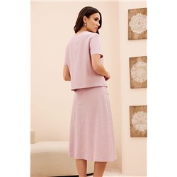 Lissana 4704 розовый, Юбка,  Жакет