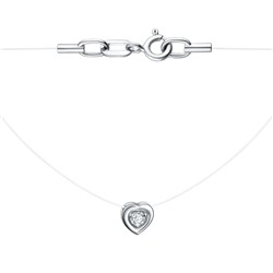 Колье из серебра леска, Л-29660