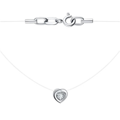 Колье из серебра леска, Л-29660