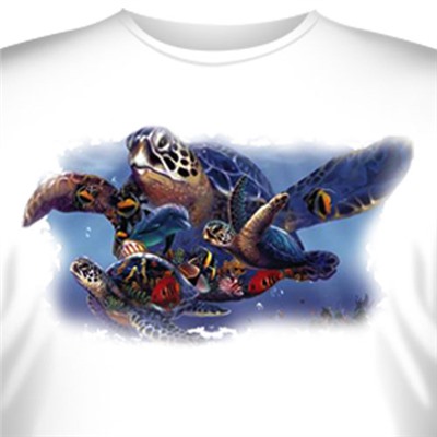 Футболка Art_Brands «Turtle Universe» (Морская черепаха, 09374)