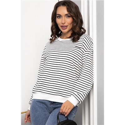 Джемпер Вечность (айвори/полоска) Б14096-20М