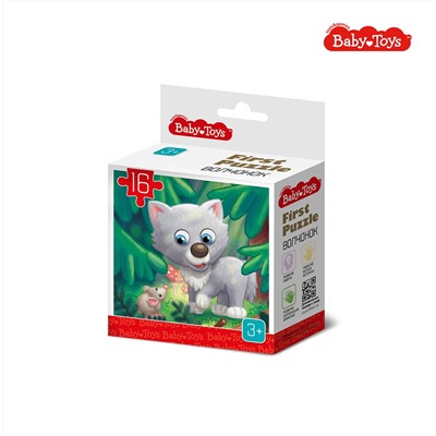 Пазл First Puzzle «Волчонок» 16 элементов