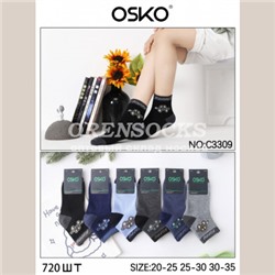 OSKO НОСКИ ДЕТСКИЕ ХЛОПОК АССОРТИ C3309