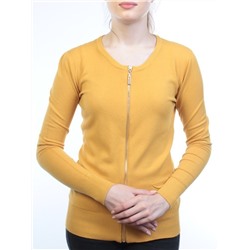 A904 Кардиган женский (60% шерсть, 30% хлопок, 10% эластан) размер свободный 44-46