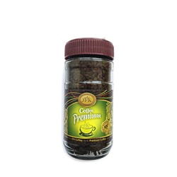 Coffee PREMIUM, JFK (ПРЕМИУМ кофе растворимый, гранулированный), стеклянная банка, 100 г.  - СРОК ГОДНОСТИ ДО 31 ОКТЯБРЯ 2024 ГОДА