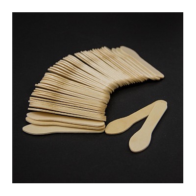 Ложечки деревянные для мороженого 75*17 мм, 50 шт