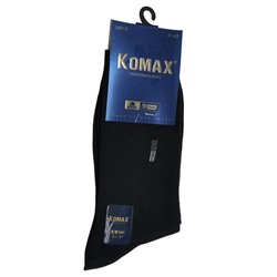 Носки  Муж.  Р-р 41-47 KOMAX (88%хлопок,10%полиамид,2%эластан) Черные M915