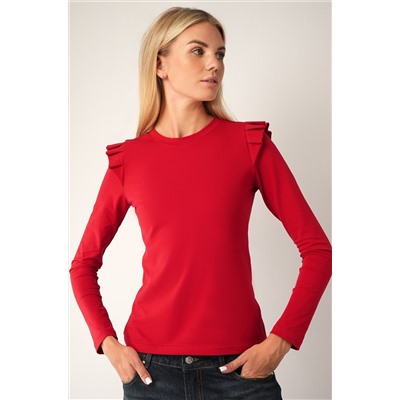 Женский лонгслив с крылышками Happyfox