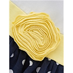 Платье UD 1525 бел/горох