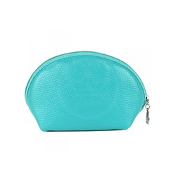 Косметичка Premier-F-91 натуральная кожа (1 отдел),  бирюза флотер (325)  193698