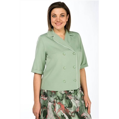 Lady Style Classic 2670/2 зеленая_мята, Юбка,  Жакет