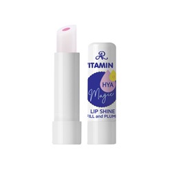 Vitamin E HYA MAGIC Lip Shine, AR (Гигиеническая помада для губ С ВИТАМИНОМ Е И ГИАЛУРОНОМ), 3,6 г.