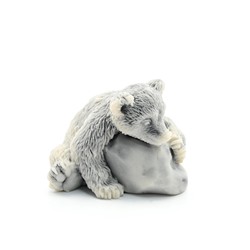 Фигурка из мрамолита "Медвежонок №4" 42*45*35мм