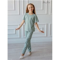 Костюм Корса горох на мяте МФ