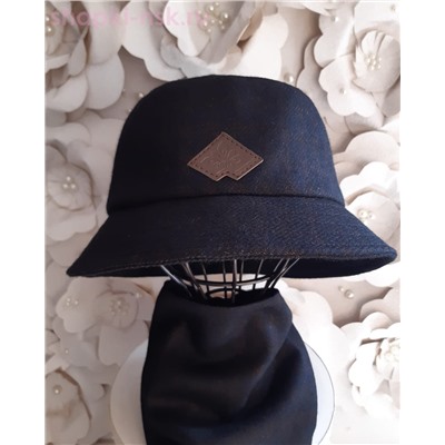 Панама Шеврон Комплект женский (панама+бактус) (56-58)