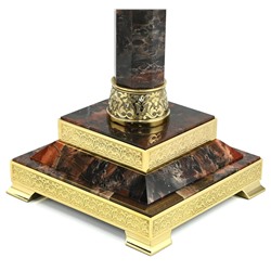 Лампа настольная из яшмы "Люкс" 270*270*485мм