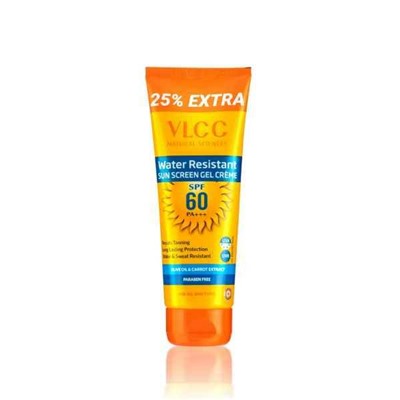 WATER RESISTANT Sun Screen Gel Creme SPF60 PA+++, VLCC (ВОДОСТОЙКИЙ солнцезащитный гель-крем SPF60), 125 г.