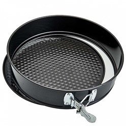 Форма для выпечки 26×7 см разъемная с антипригарным покрытием BE-4602N черная