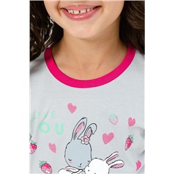 Пижама с брюками Зайчата НАТАЛИ #875579