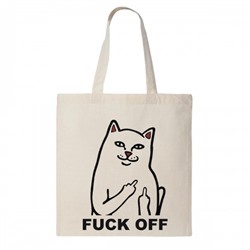 Сумка шоппер "Fuck Cat"