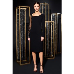DiLiaFashion 0693 черный, Платье