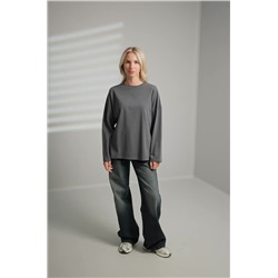 Женский лонгслив оверсайз Happyfox