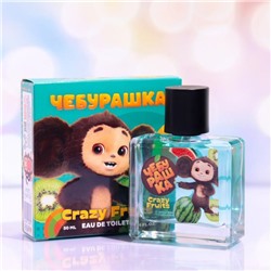 .ЧЕБУРАШКА CRAZY FRUITS (дет.) 50ml (подарок медаль в коробке) /жен. M~